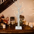 thumbnail image 3 of Árbol iluminado de otoño con luces LED, adorno de abedul blanco para interior, sin pilas, 3 of 8