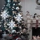 thumbnail image 3 of [Timer 3Pcs Christmas Window Lights Decorations,Battery Powered Christmas Window Hanging White Lighted Lucky Star Shaped LED Sucker Lamp for Xmas Tree, 3 of 5