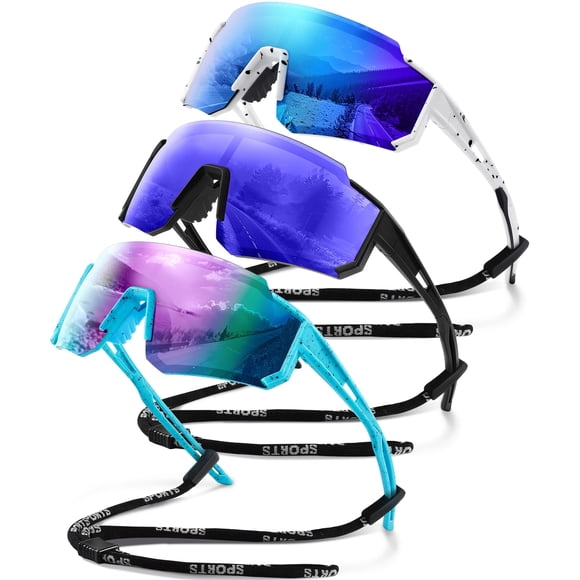 Gafas Deportivas Gesruny Polarizadas TR90 Ligeras con Protección UV400