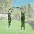 thumbnail image 4 of Ataucjin Garden Arbor, Wedding Arch Garden Trellis, Metal Garden Arch for Wedding Ceremony Party Plant Climbing Rose Vines Lawn Patio, 4 of 6