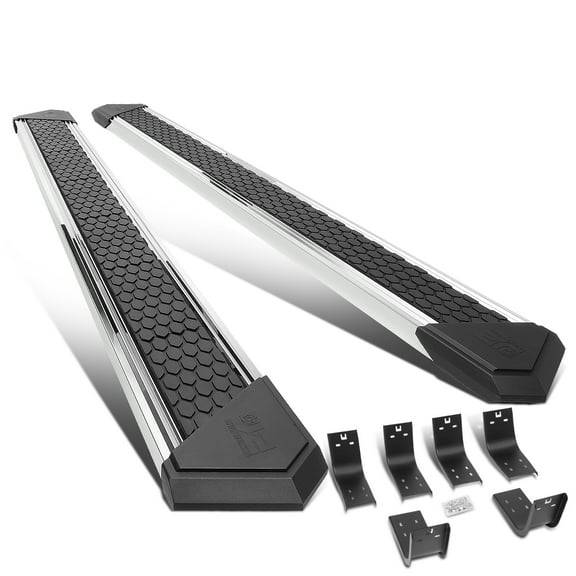 J2 Engineering J2-STEPB-ZTL-8258-SS J2 For 2009 to 2020 Dodge Ram Truck Extended Cab 8" Non-slip Honeycomb Step Pad Running Boards 10 11 12 13 14 15 16 17 18 19