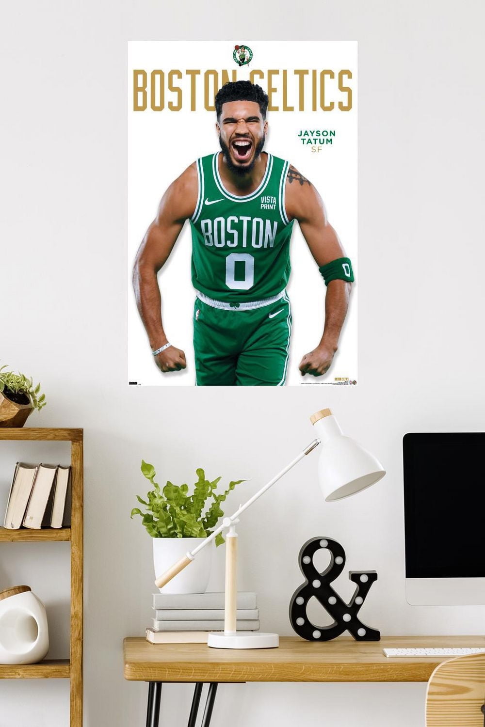NBA Boston Celtics - Jayson Tatum Feature Series 23 Wall Poster, 22.375" x 34"