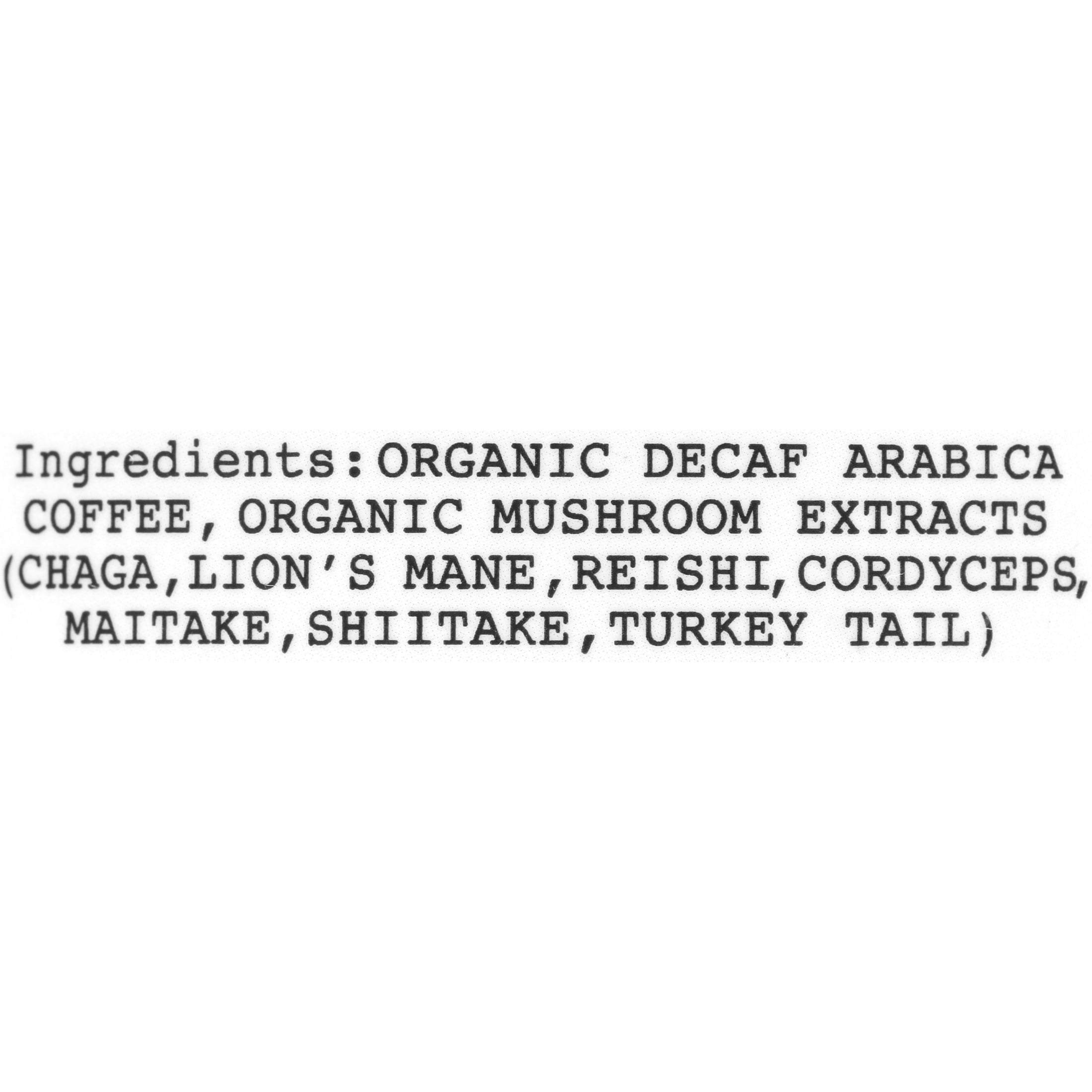 La Rublica Coffee, Coffee Decaf Mushroom 7 Super 2.120 oz
