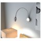 thumbnail image 3 of 3W LED Bedside Reading Light Flexible Swan LED Reading Light (Black) Wall Light LED Reading Light with Switch Warm White 3000K Modern 3076cm.., 3 of 4