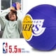 thumbnail image 2 of Minipelota de baloncesto de espuma Franklin Sports NBA Lakers Kids, 14 cm, 2 of 9