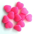 thumbnail image 5 of Raindrops 10Pcs Tennis Dampeners Heart Shape Silicone Absorbers for Racquetball (Red+), 5 of 5