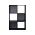 thumbnail image 2 of Proman Products 6 Cube Storage Organizer, 36"H x 24"W x 12"D Black, 2 of 5