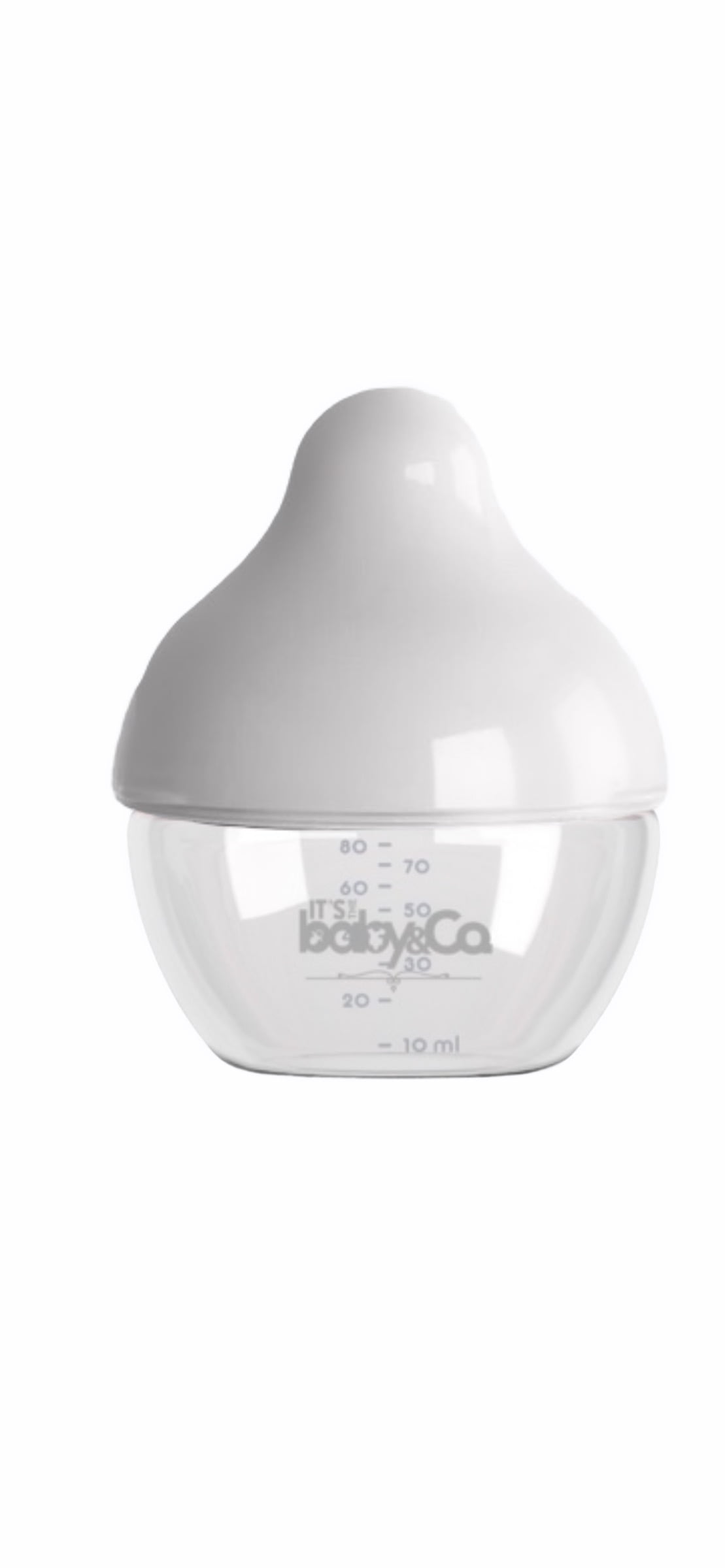 It's the Baby Infant Glass Feeding Bottle: BPA free/Anti-colic (Set of 2)