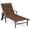 Classic Brown, variant on Harbweb Outdoor Chaise Lounge Chair Set of 2, 5-Position Adjustable Sun Tanning Chair with Pillow, Aluminum Patio Lounge Chair with Wheels & Armrests for Garden, Beach, Patio, Pool, 0ff White