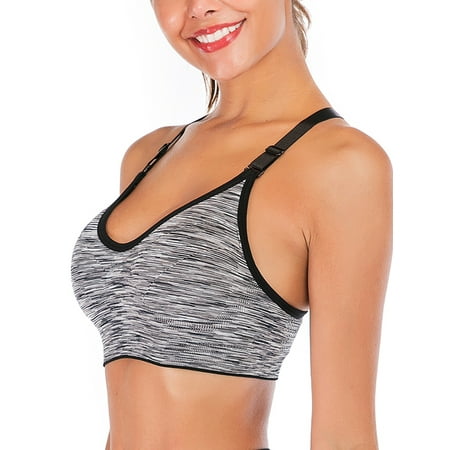 

Women s Sports Bra High Impact Support Workout Yoga Bra Gym Fitness Yoga Bra S-XL