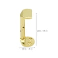 thumbnail image 4 of 2 Pcs Vis de Repose-Chon pour Violon Pièce de Rechange Vis de Raccord pour Violon, 4 of 8