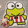 thumbnail image 1 of Alfombra de felpa Kawaii Hello Kitty, tapete de Anime Kt Cat Pochacco, cojín suave para coche, chica, corazón, lindo, dormitorio, alfombra antideslizante, decoración de habitación, 1 of 4