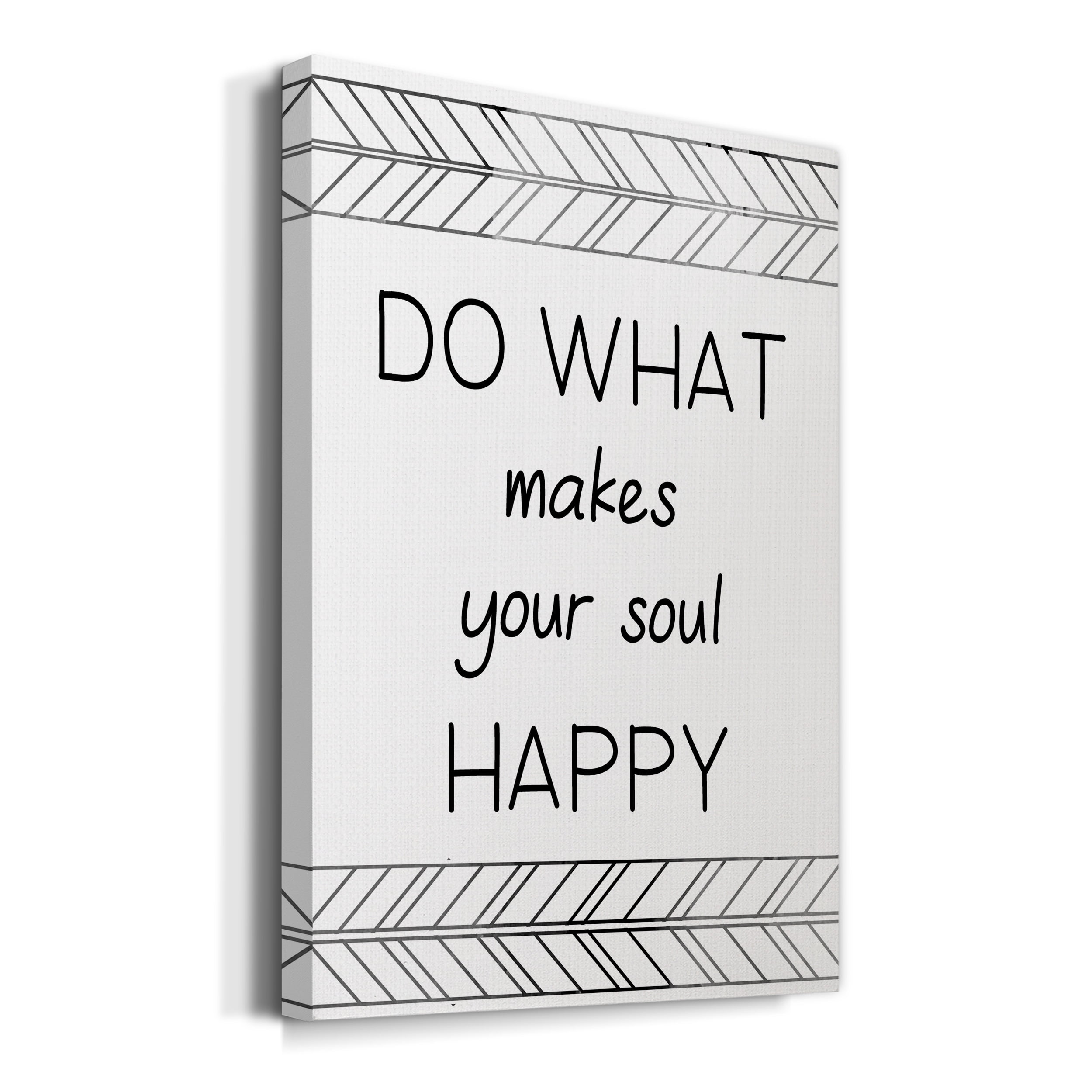 Your Soul Happy Premium Gallery Wrapped Canvas - Ready to Hang - 18 x 27
