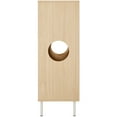 thumbnail image 5 of Euroco Modern Cat Bookcase & Cat Tree Shelves with Storage, 5 of 7