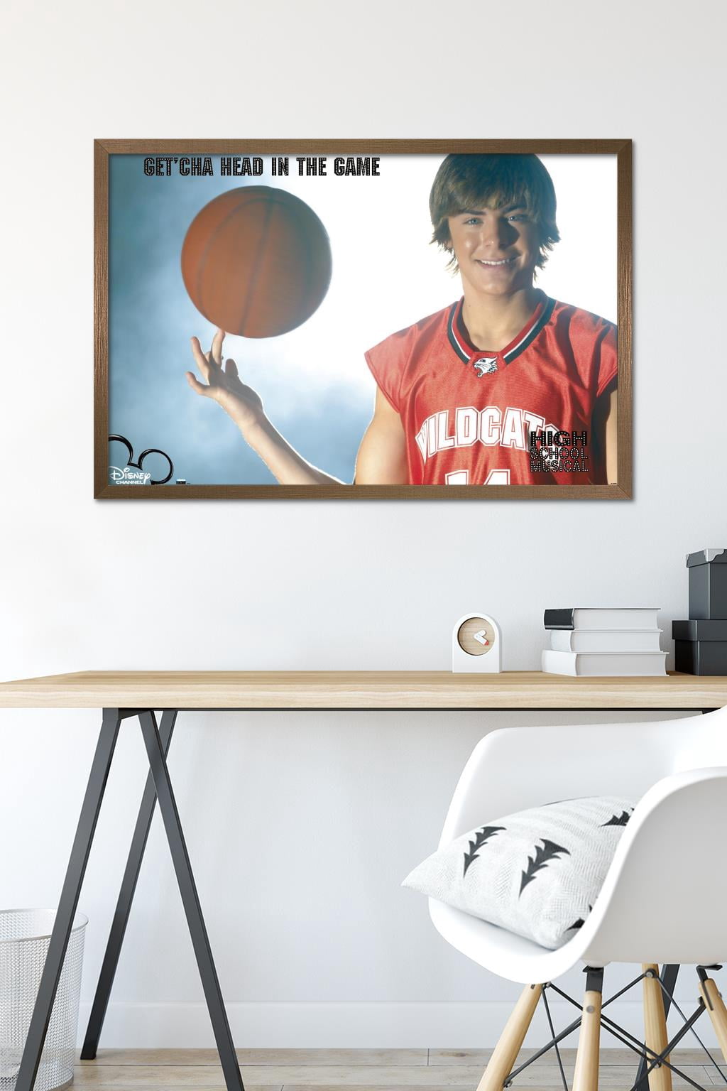 High School Musical - Troy - Game Wall Poster, 22.375" x 34" Framed