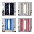 thumbnail image 3 of Star Blackout Curtains for Kids Nursery, Silver Star and Moon Printed Small Curtains Thermal Insulated Room Darkening Space Curtain Drapes for Baby Room, 2 Panels,Beige 100cm*200cm, 3 of 8