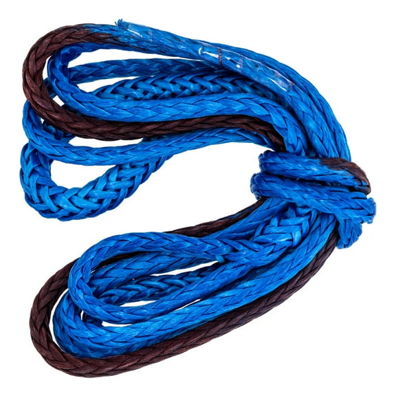 Polaris New OEM 8' x .25" Braided Plow Winch Rope, 2878483