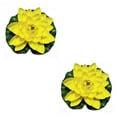 thumbnail image 3 of Flor falsa Inteprter EVA artificial loto Amarillo 2Conjunto, 3 of 6