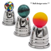 Magic Makers Table Hopping Cups & Balls - Chrome