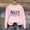 Pink, variant on YVNAURA 1692 They Missed one Halloween Sweatshirt for Women Salem Witch Trial Vintage Pullover Crewneck Long Sleeve Funny Sarcastic Graphic Tee Spooky Season Fall Top 1 Pack, Orange,L