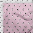 thumbnail image 2 of oneOone Viscose Chiffon Blush Pink Fabric Cat Dress Material Fabric Print Fabric By The Yard 42 Inch Wide, 2 of 4