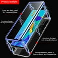 thumbnail image 2 of Magnetic Case Compatible Huawei P30 Pro With Screen Protector Clear Hd Ultra Slim Metal Bumper Frame, 2 of 5