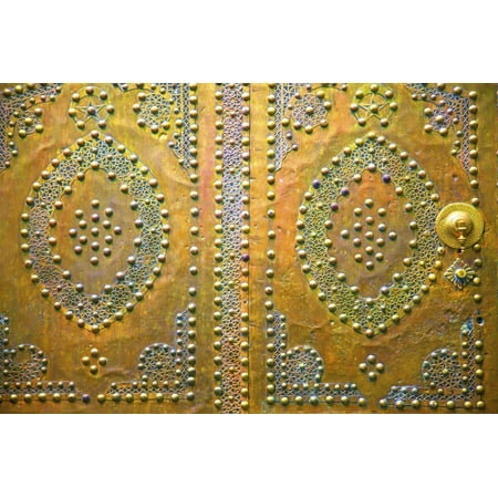 Traditional Moroccan Decorative Door Tangier Morocco North