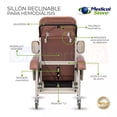 thumbnail image 3 of Sillón Hemodiálisis Reclinable Rosa 3 Posiciones 2 Charolas Medical Store RE700RMS, 3 of 8