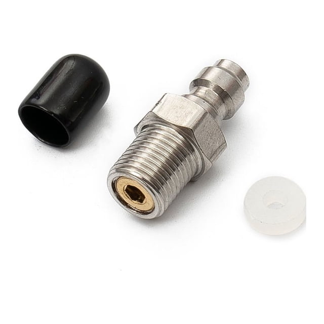 8mm Male Thread Quick Connect Valve PCP Filling with Valve M10*1 1/8NPT 1/8BSPP