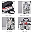 thumbnail image 6 of 5 Seconds Of Summer 5sos Casual Daypack Student Satchel Lightweight Backpack Rucksack Fashion Printed School Bag, 6 of 9