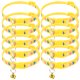 thumbnail image 1 of KAKOWELY 10 collares para mascotas con estampado de corazón, collar para perros y gatos, suministros para mascotas con campana, 1 of 5