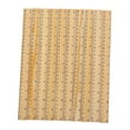 thumbnail image 6 of KHBUAB 10Pcs Wood Measuring Rulers with Clear Markings for Office Art Craft and Mathematical Use, 6 of 7