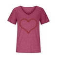 thumbnail image 3 of Birdeem T-Shirt Sans Manches à Col en V pour Femmes, Mode Décontractée, Imprimé, Chandail, 3 of 5