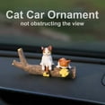 thumbnail image 3 of Cute Cat Animal Characters Toy Figure, Mniature Cat Collection Figurines Payset Mini Garden Decor Cake Toppers Automobile Decoration, 3 of 8
