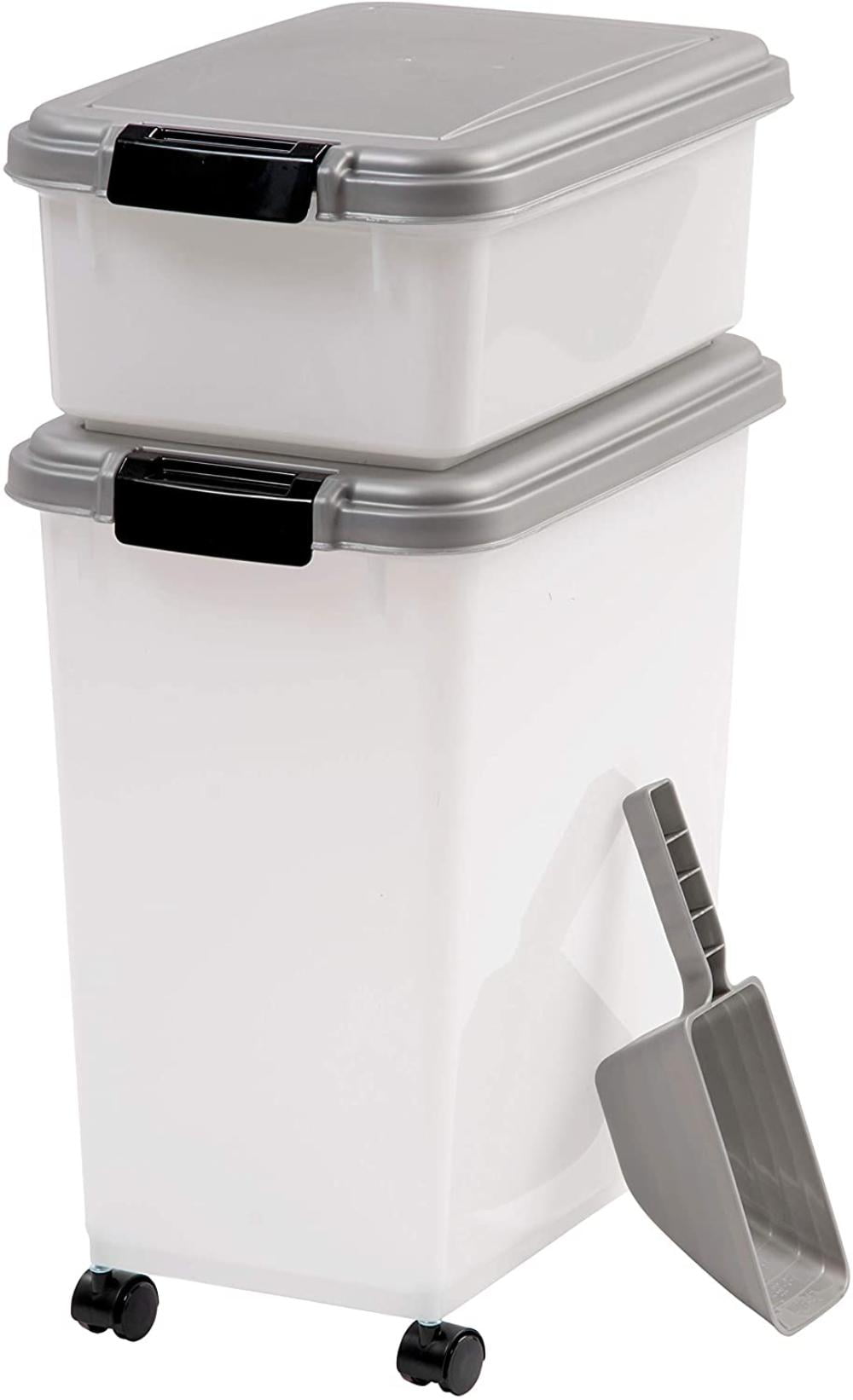 All-American et plus encore 28 cm Impresa Products Lot de 2 supports de conservation pour autocuiseur en acier inoxydable Compatible avec Presto