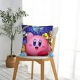 thumbnail image 7 of Throw Pillow Covers 16"x16" Inch, Kirby Decorative Pillow Case for Sofa Couch Chair Bedroom Modern Decor, 7 of 7