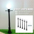 thumbnail image 5 of 10pcs LCX04 Model Railway Lamppost lamps Street Lights O Scale LEDs, 5 of 5