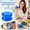 C, variant on Transparent Garlic Twist Press Non-Slip Mincer and Peeler, Kitchen Gadget Press for Mincing Garlic, Onions, Gingers, Fruits, and Salad