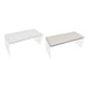 thumbnail image 1 of Cojín de Reposabrazos Zulema 2 uds Cuero PU Blanco DIY, 1 of 7