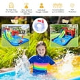 thumbnail image 6 of Costway Inflatable Water Slide Kids Jumping Bounce Castle Splash Pool with Ocean Balls Blower Excluded, 6 of 11