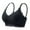 Black, variant on Sports Bras For Women High Support Buttery Soft Wireless Full Coverage Smooth Seamless Wire Free Basic Bras
