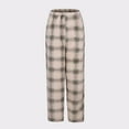 thumbnail image 4 of ZVNAΖH Women's Plush Fuzzy Pajama Pants Warm Cozy Pj Bottoms Winter Warm Sleep Pants Lounge Pants, 4 of 6