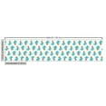thumbnail image 2 of Cinco de Mayo Fabric by the Yard, Cactus Plants in Pots Mexican Foliage, Upholstery Fabric for Dining Chairs Home Decor Accents, 2 Yards, Dark Seafoam Multicolor by Ambesonne, 2 of 4