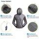 thumbnail image 3 of Bicicleta Protección solar Hombres Chaquetas con Ndcxsfigh capucha Impermeable al aire libre Anti-UV Escudo (XXXL), 3 of 8