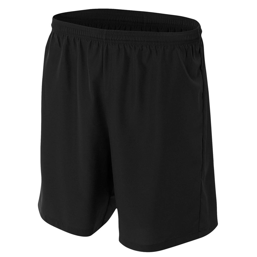 A4 Woven Soccer Short For Teen Male in Black | NB5343 - Walmart.com ...