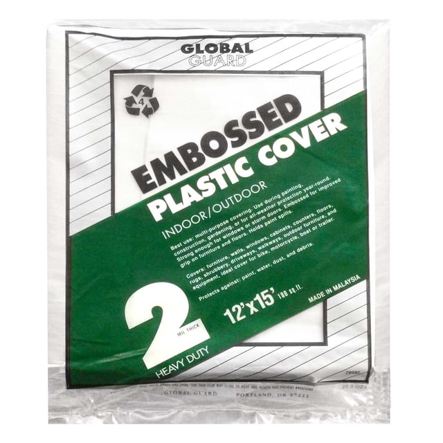 Rodillo de pintura Premier de plástico Drop Cloth, 12 x 15 pulgadas, 2 mil