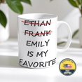 thumbnail image 3 of Custom Funny Favorite Child Mug, Favorite Son Mug, Favorite Daughter Mug, Personalized Dad Mug, Fathers Day Gift, Mothers Day Gift, 3 of 4