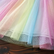 4T Baby Girl Dress Unicorn Rainbow Tutu Dress Baby Girl Summer Clothes Princess Dress 4-5T Baby Girl Dress