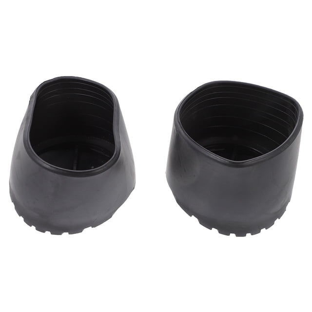 HEALEEP 2Ud Cubiertas Protectores Para Patas De Con Material PVC Negro Para Protección De Suelos