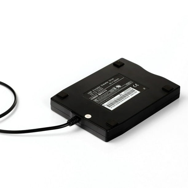 HURRISE lecteur de disquette USB Lecteur de Disquette Externe USB, Lecteur  de Disquette, 3,5 Pouces USB informatique lecteur
